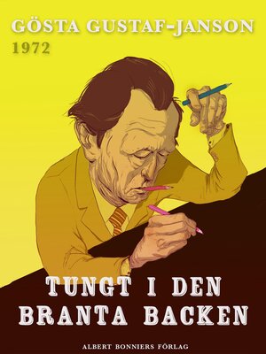 cover image of Tungt i den branta backen